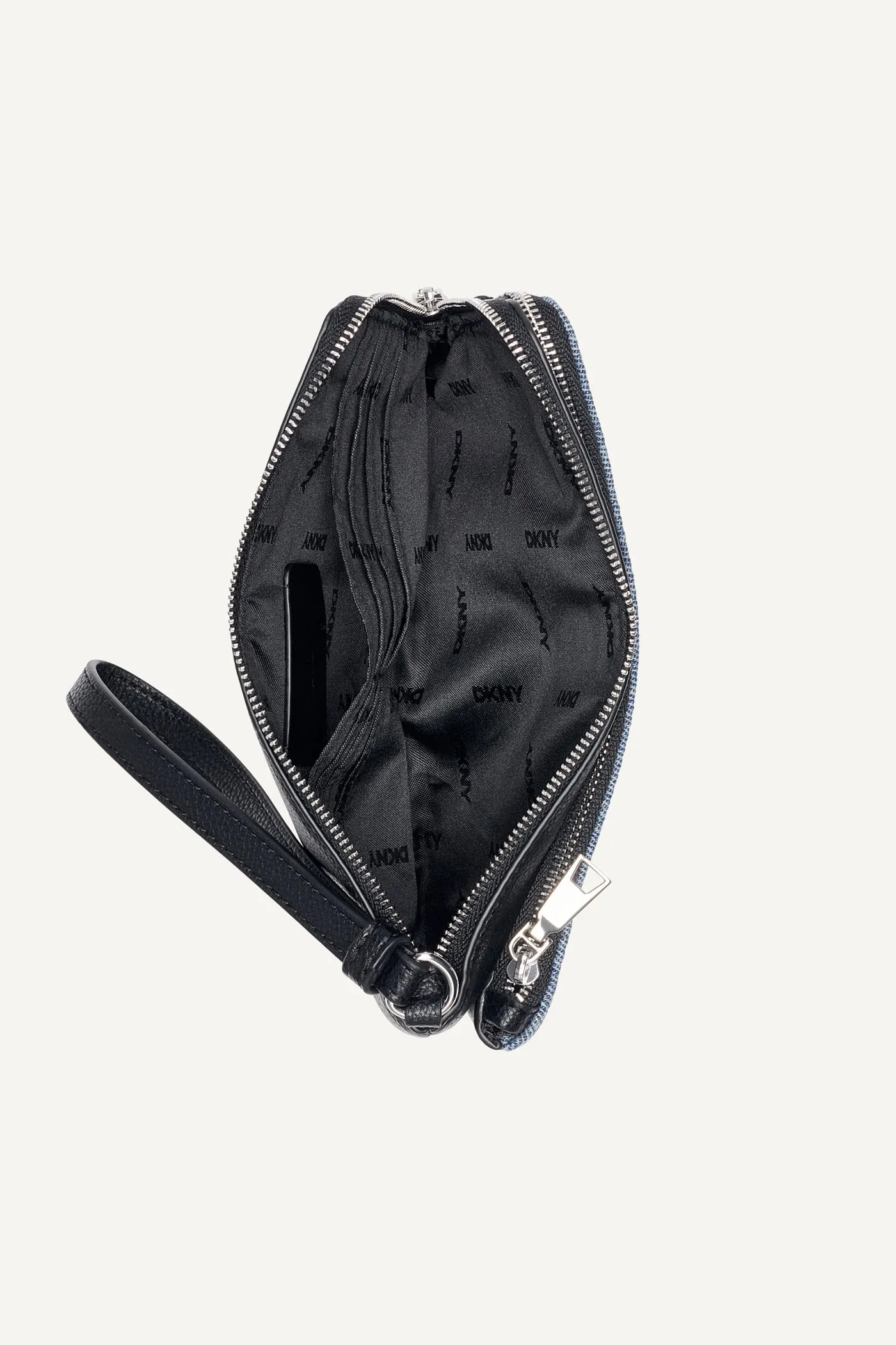 SARAH DUAL ZIP POUCH WRISTLET sold by DKNY product image thumbnail 3