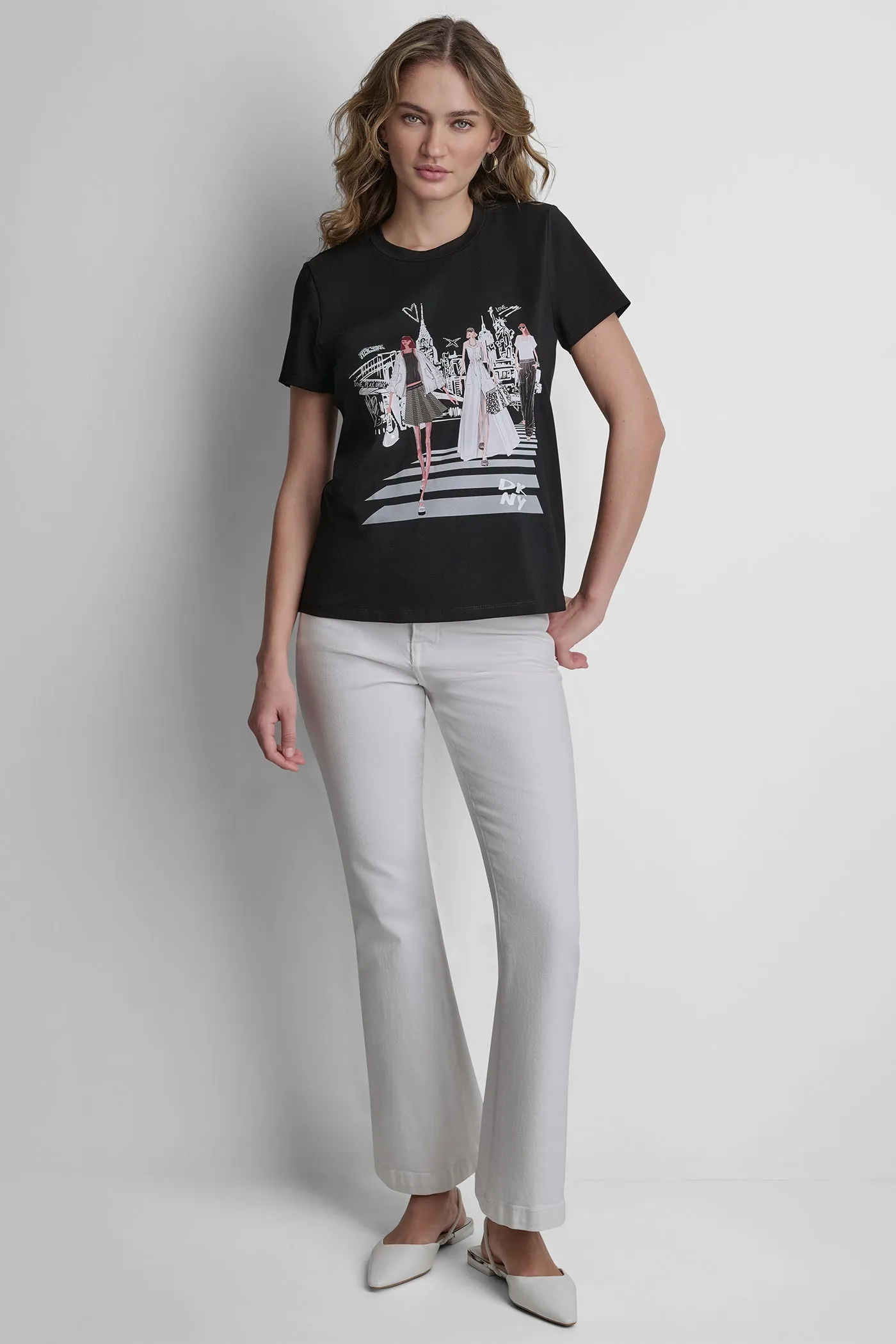 NEW YORK ICONS GRAPHIC TEE sold by DKNY product image thumbnail 4