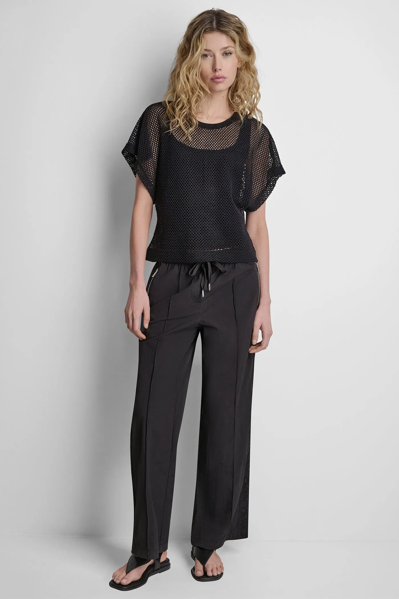 MESH LOGO TEE sold by DKNY product image thumbnail 5