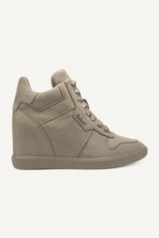 SEREINA LACE UP SNEAKER made by DKNY