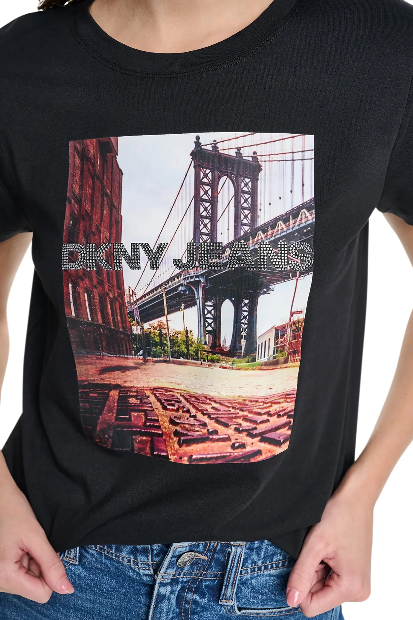 BROOKLYN PHOTO LOGO TEE sold by DKNY product image thumbnail 5