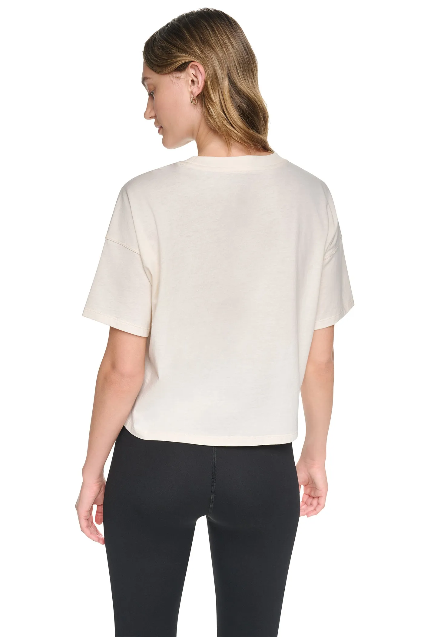 GRAFFITI RHINESTONE LOGO TEE sold by DKNY product image thumbnail 3