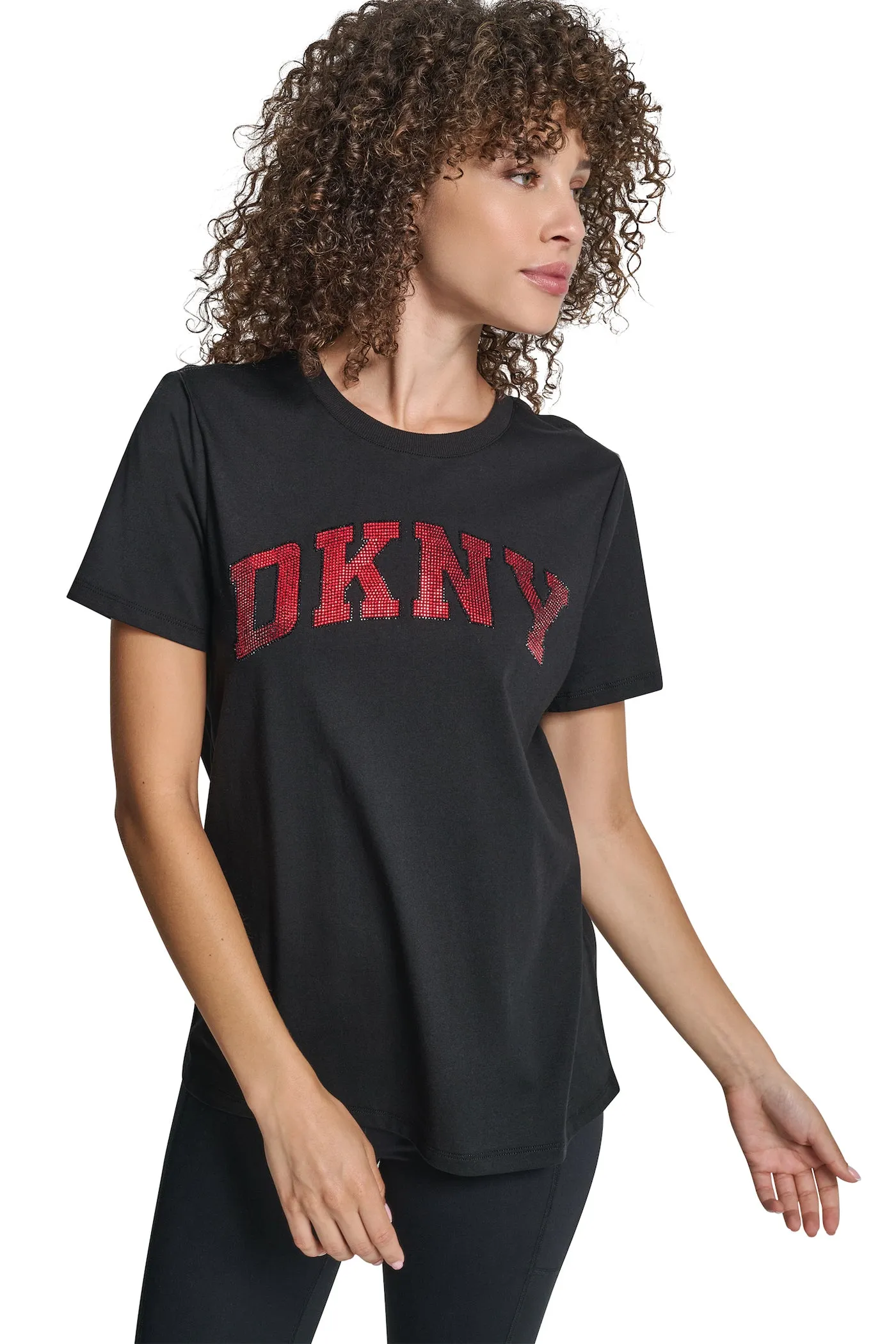 VARSITY LOGO GRAPHIC TEE sold by DKNY