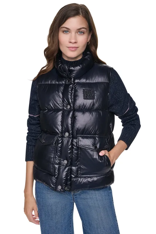 PUFFER VEST made by DKNY