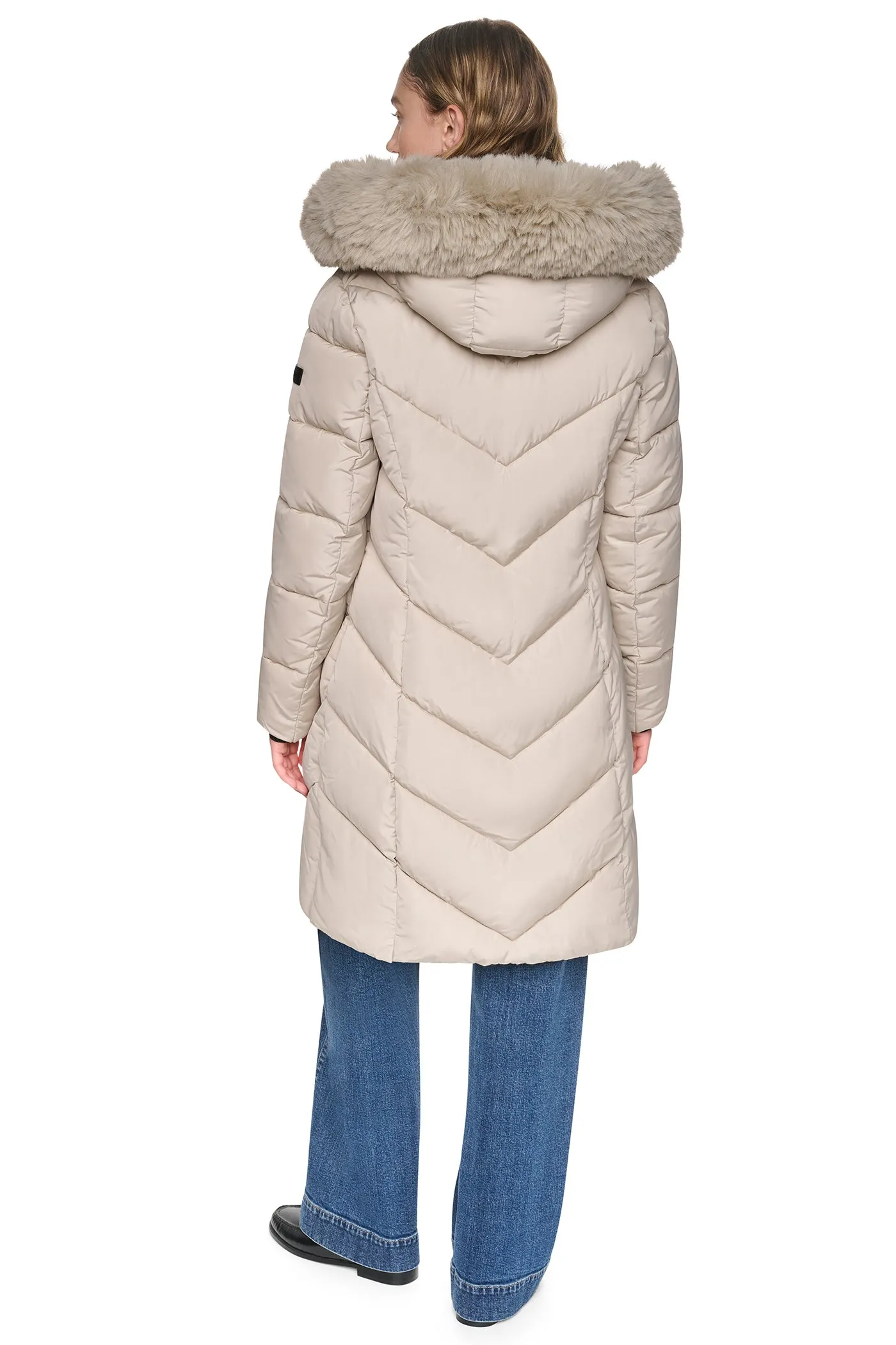 WALKER WITH FAUX FUR LINED HOOD sold by DKNY product image thumbnail 3