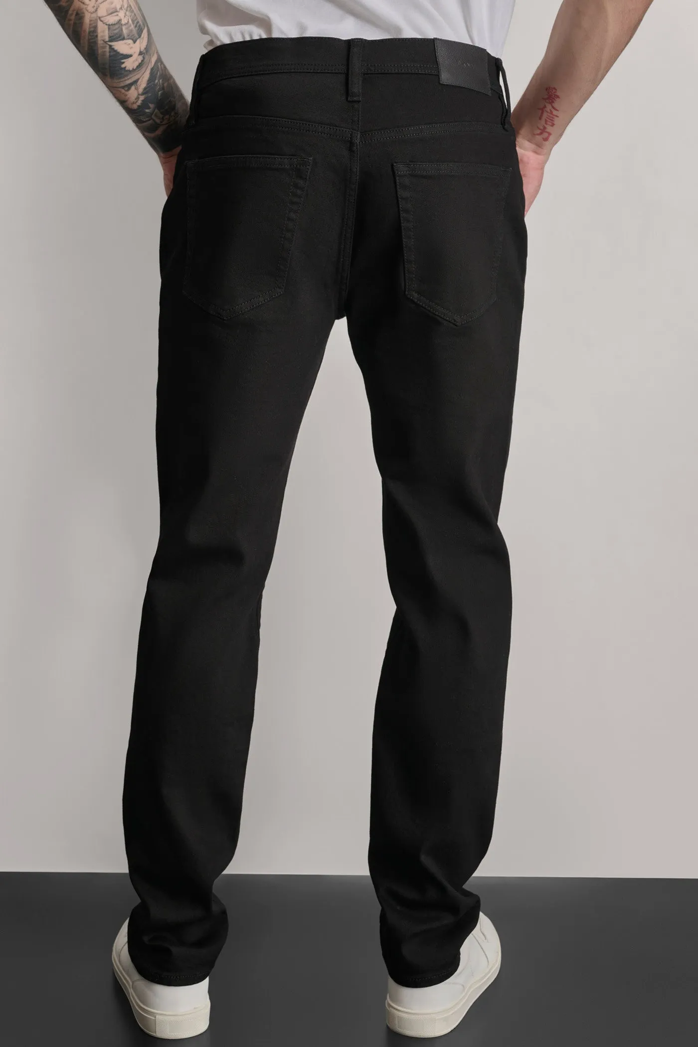 SLIM STRAIGHT BLACK DENIM sold by DKNY product image thumbnail 2