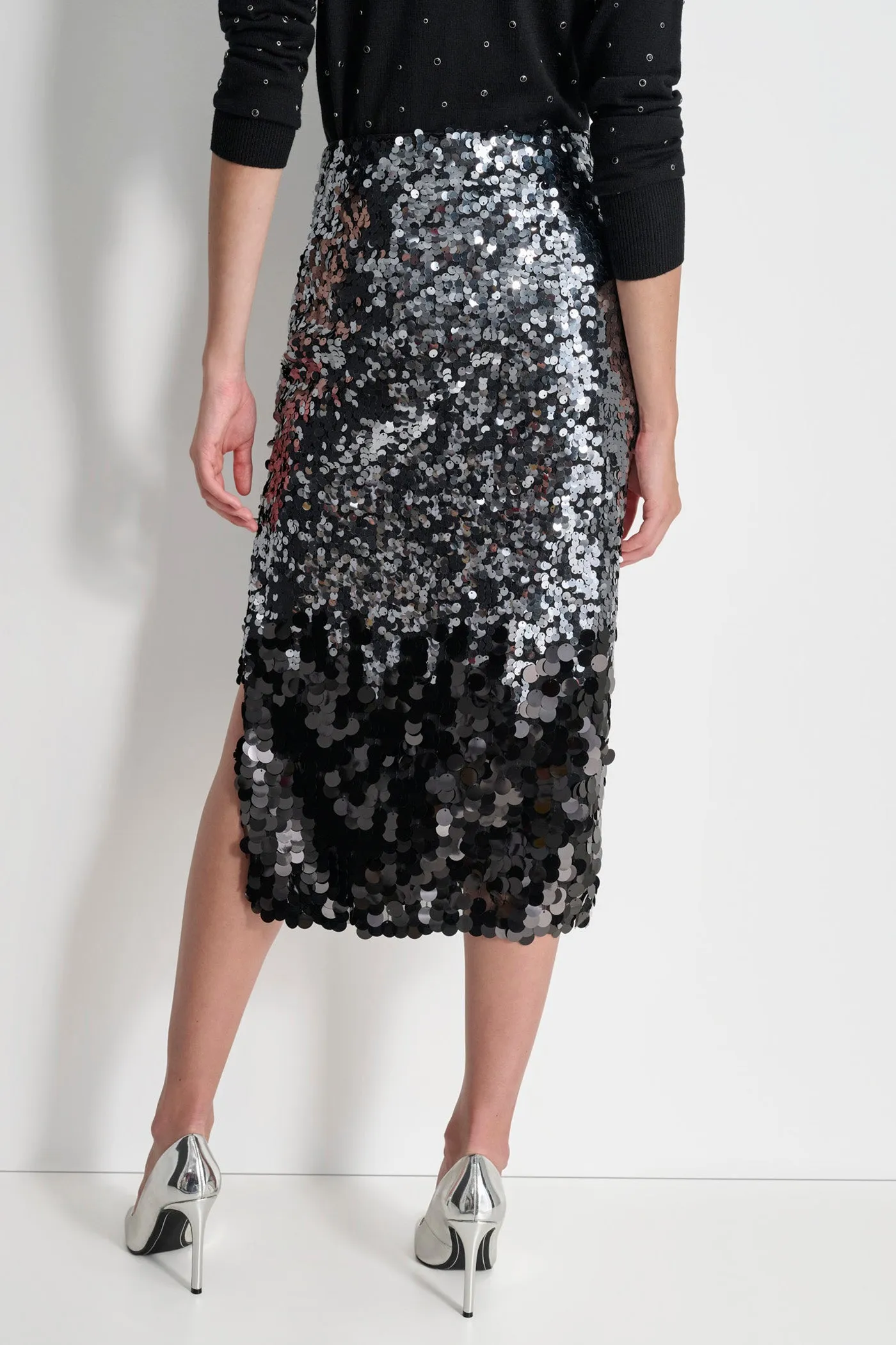 MULTI SCALE SEQUIN SKIRT sold by DKNY product image thumbnail 2