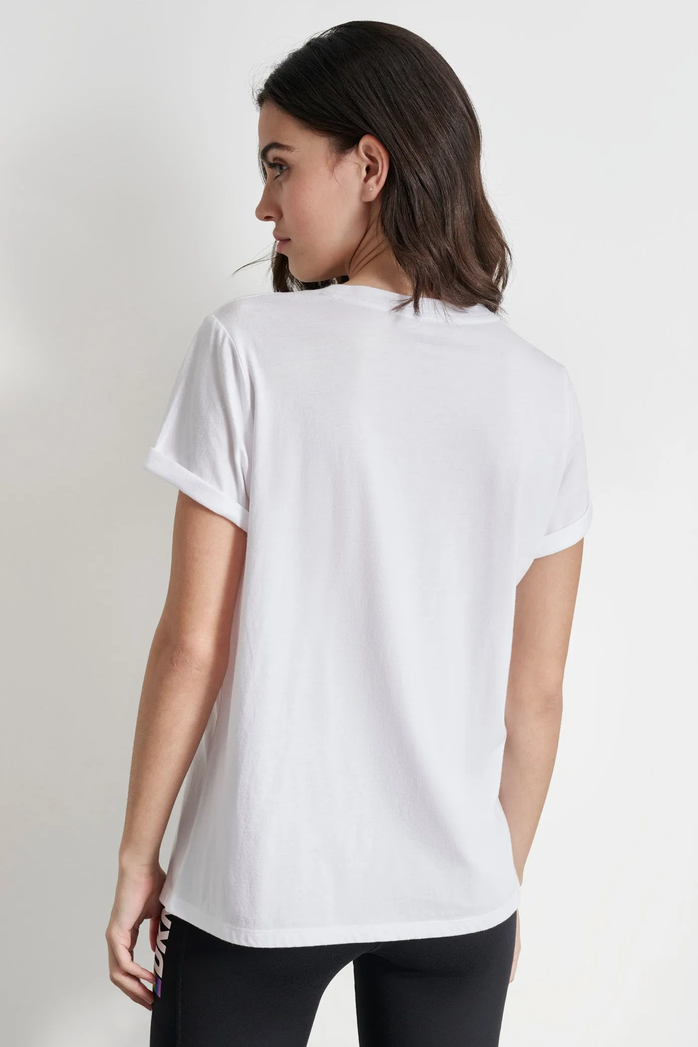 RAINBOW PRIDE LOGO TEE sold by DKNY product image thumbnail 2