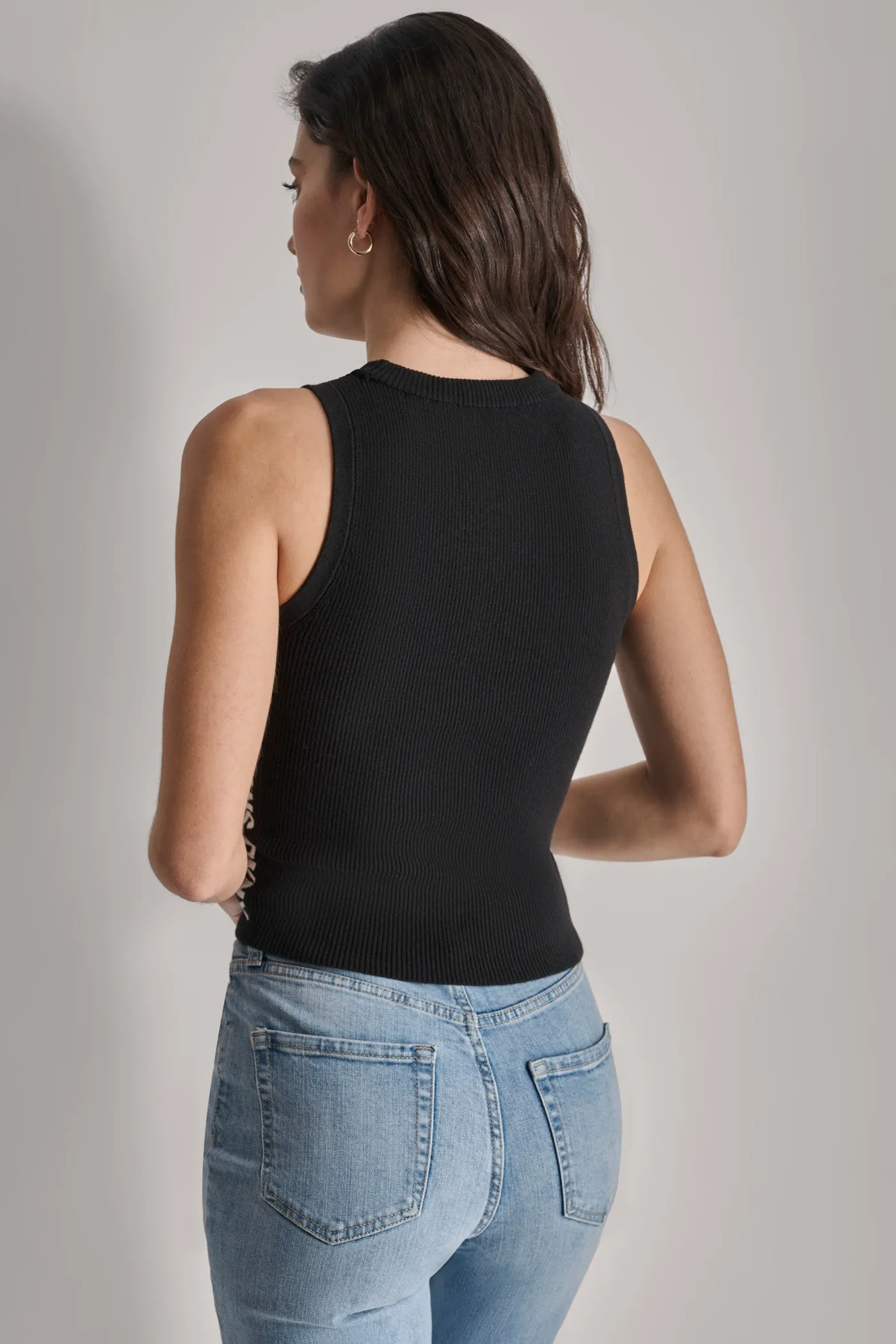 SIDE LOGO RIB TANK sold by DKNY product image thumbnail 2