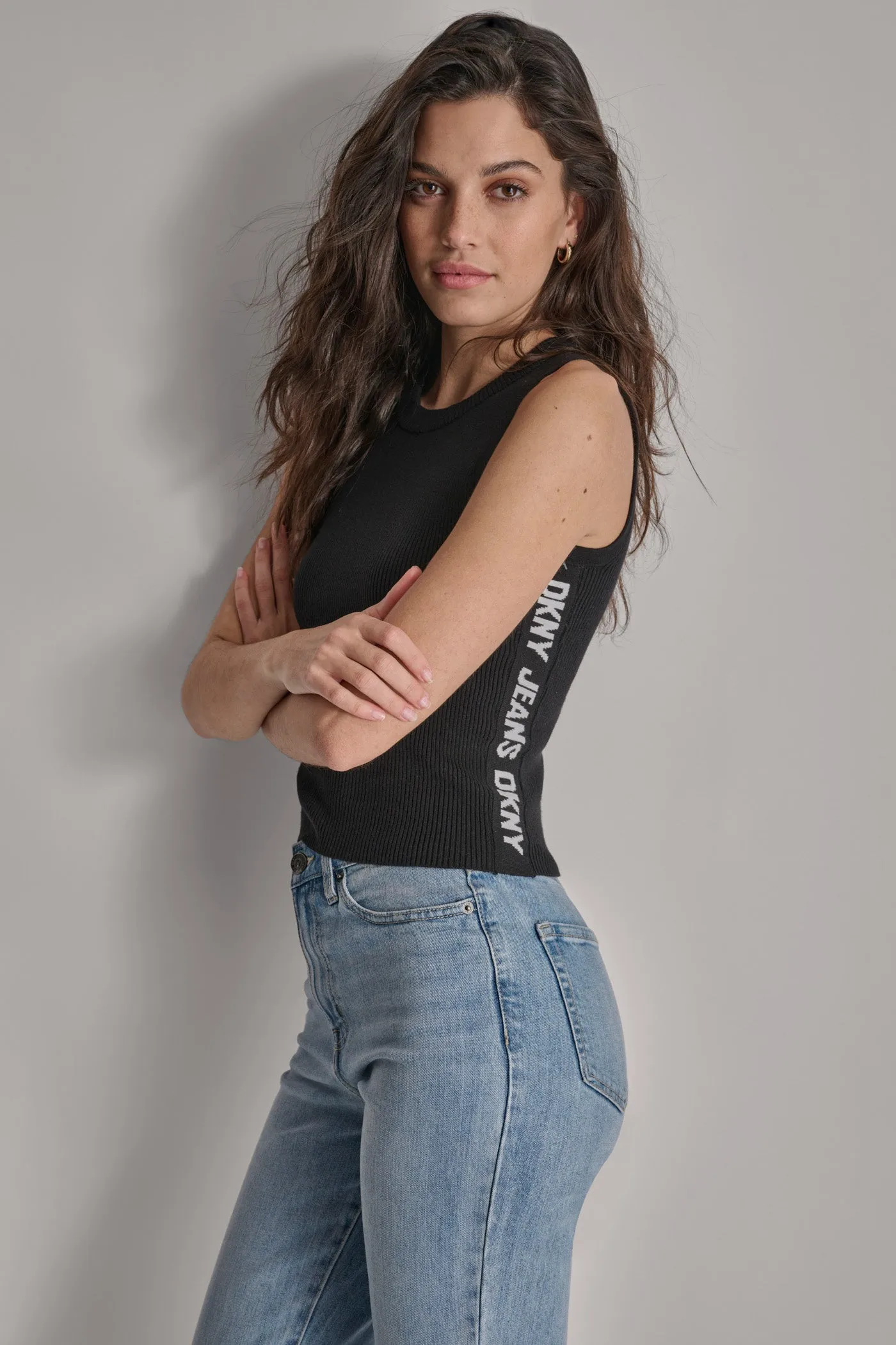 SIDE LOGO RIB TANK sold by DKNY product image thumbnail 5