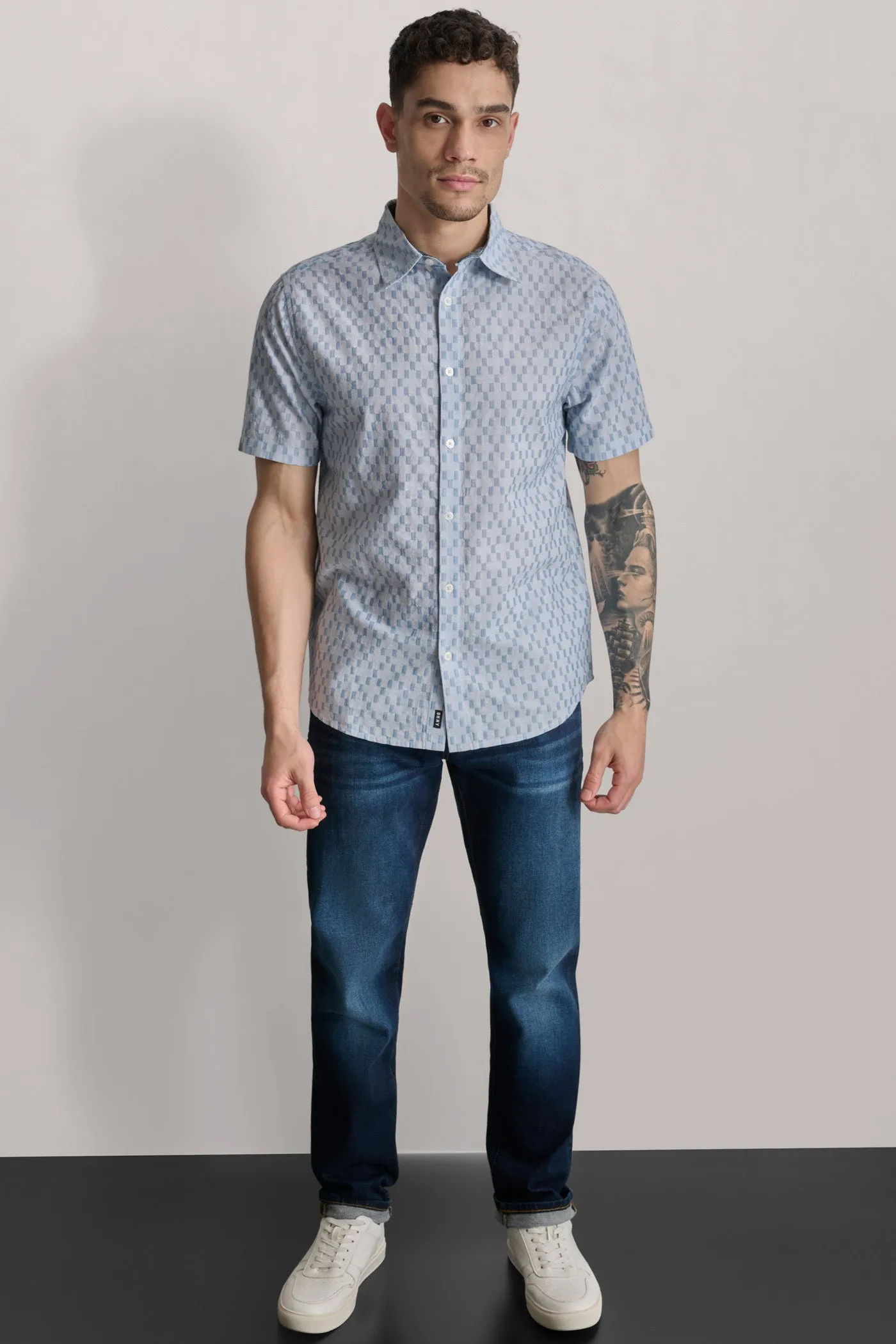 NOVELTY FABRIC SHIRT sold by DKNY product image thumbnail 4