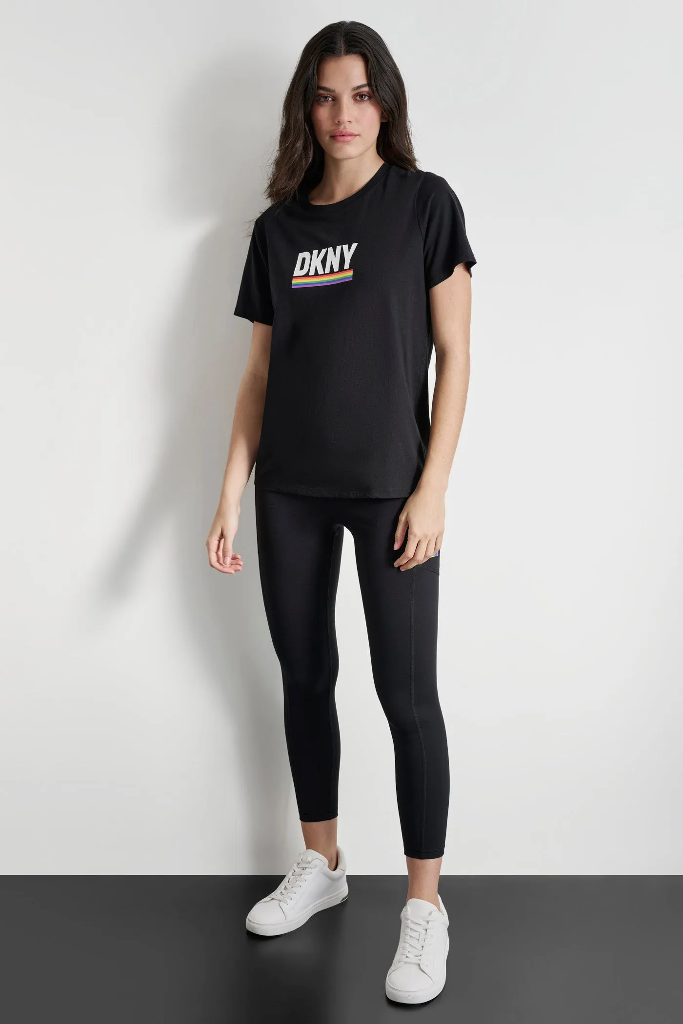 RAINBOW PRIDE LOGO TEE sold by DKNY product image thumbnail 3