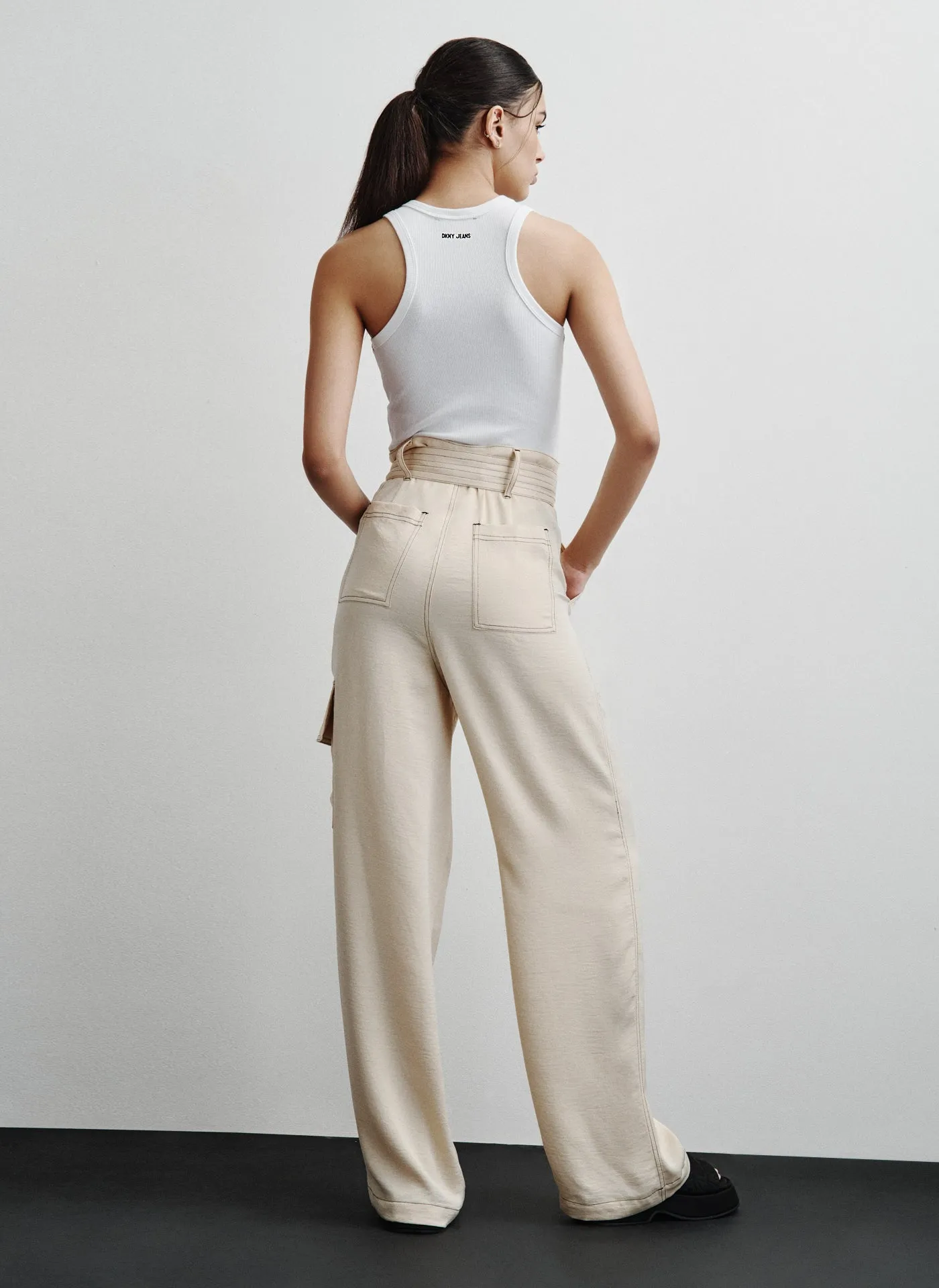 CONTRAST STITCH CARGO PANT sold by DKNY product image thumbnail 2