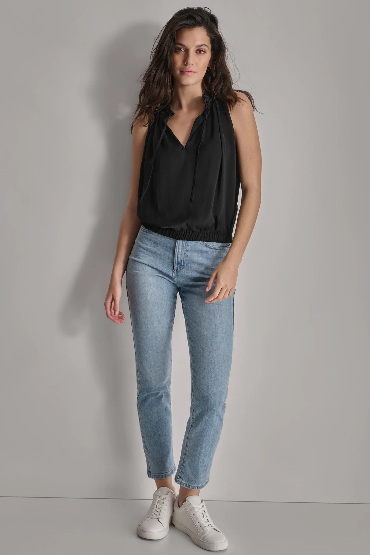 SLEEVELESS BLOUSE sold by DKNY product image thumbnail 3