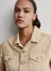DENIM JACKET WITH BACK LOGO PRINT sold by DKNY