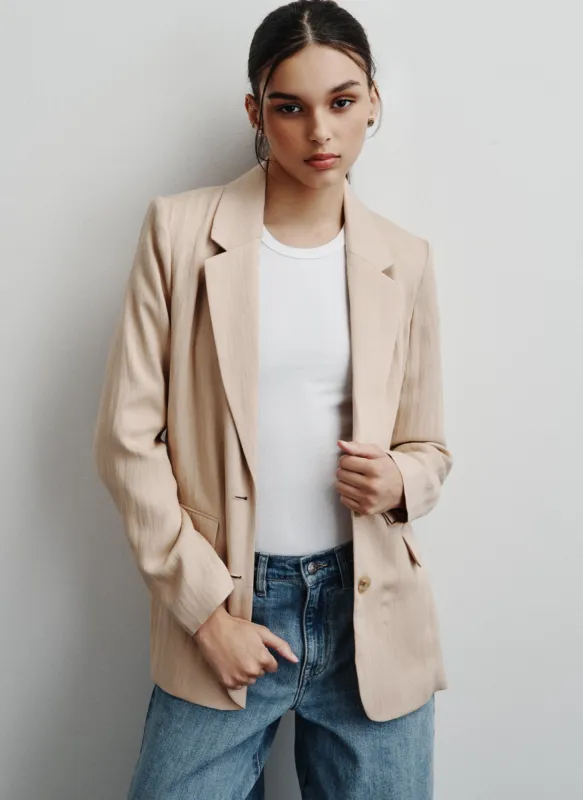 WITHERED TWILL BLAZER sold by DKNY