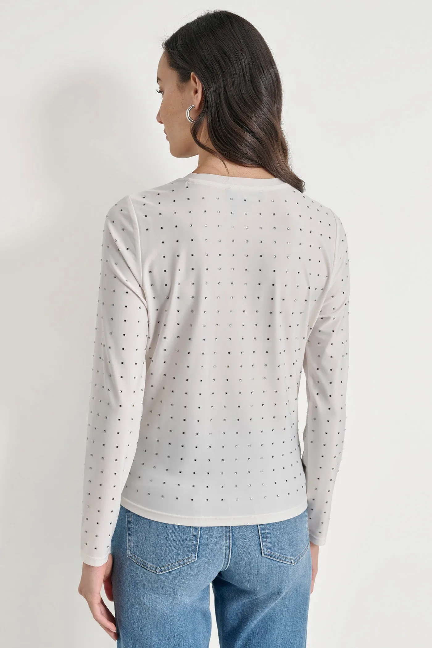 Studded Long Sleeve Top sold by DKNY product image thumbnail 2