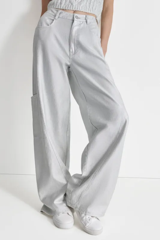 HIGH RISE CLEAN CARGO PANT sold by DKNY