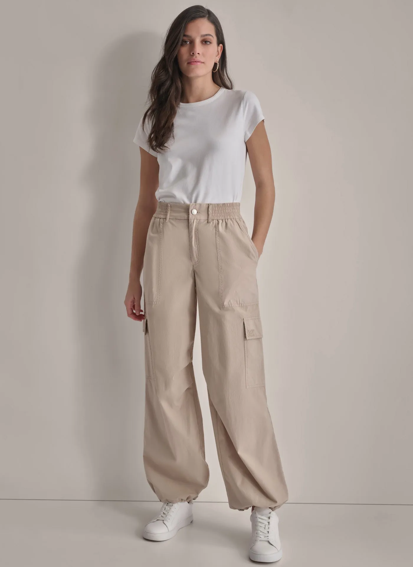 CARGO PANT WITH ADJUSTABLE HEM sold by DKNY product image thumbnail 3