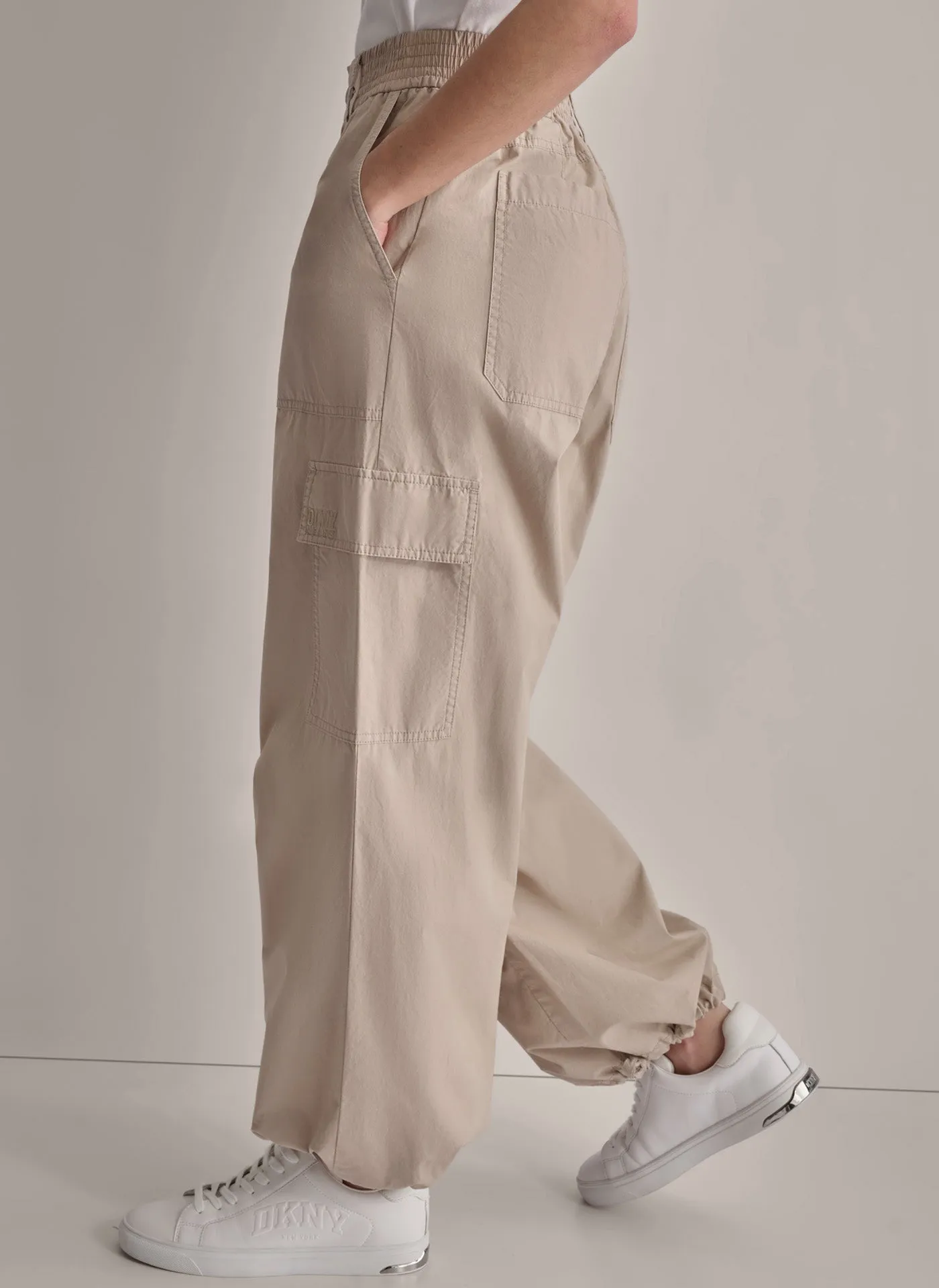 CARGO PANT WITH ADJUSTABLE HEM sold by DKNY product image thumbnail 4