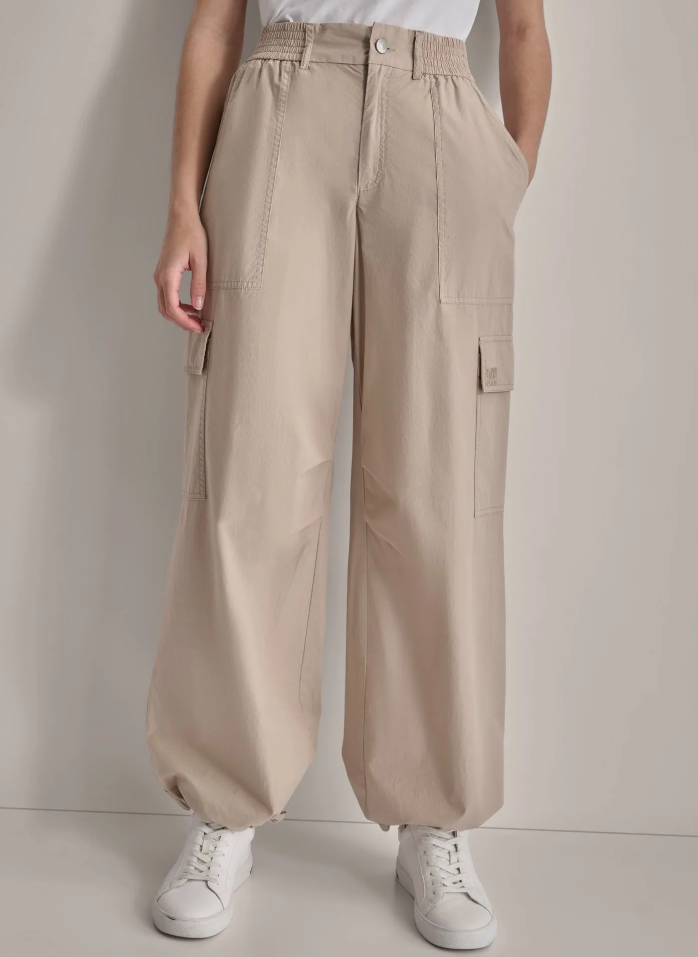 CARGO PANT WITH ADJUSTABLE HEM sold by DKNY
