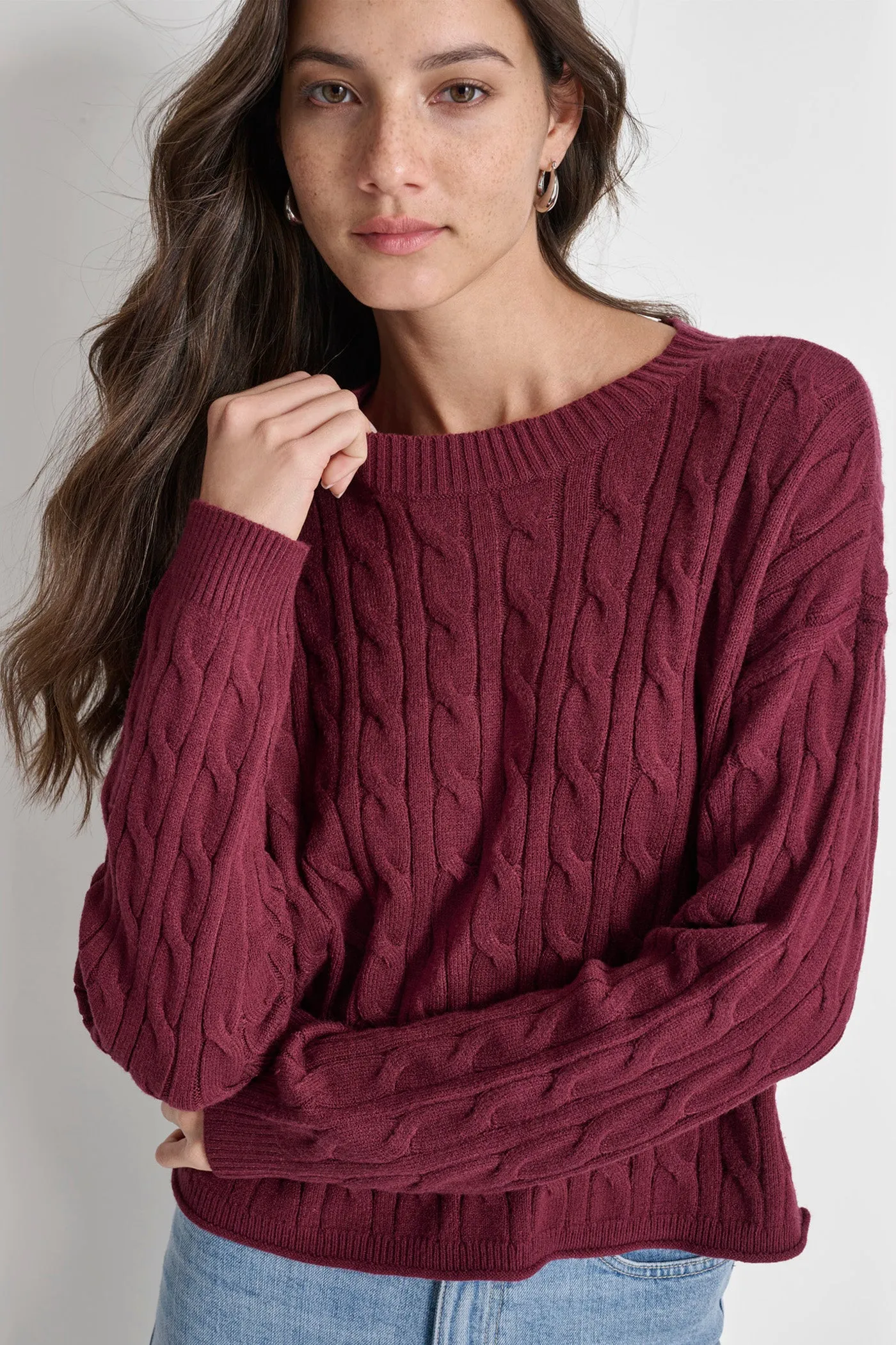 CREW NECK SWEATER sold by DKNY product image thumbnail 4