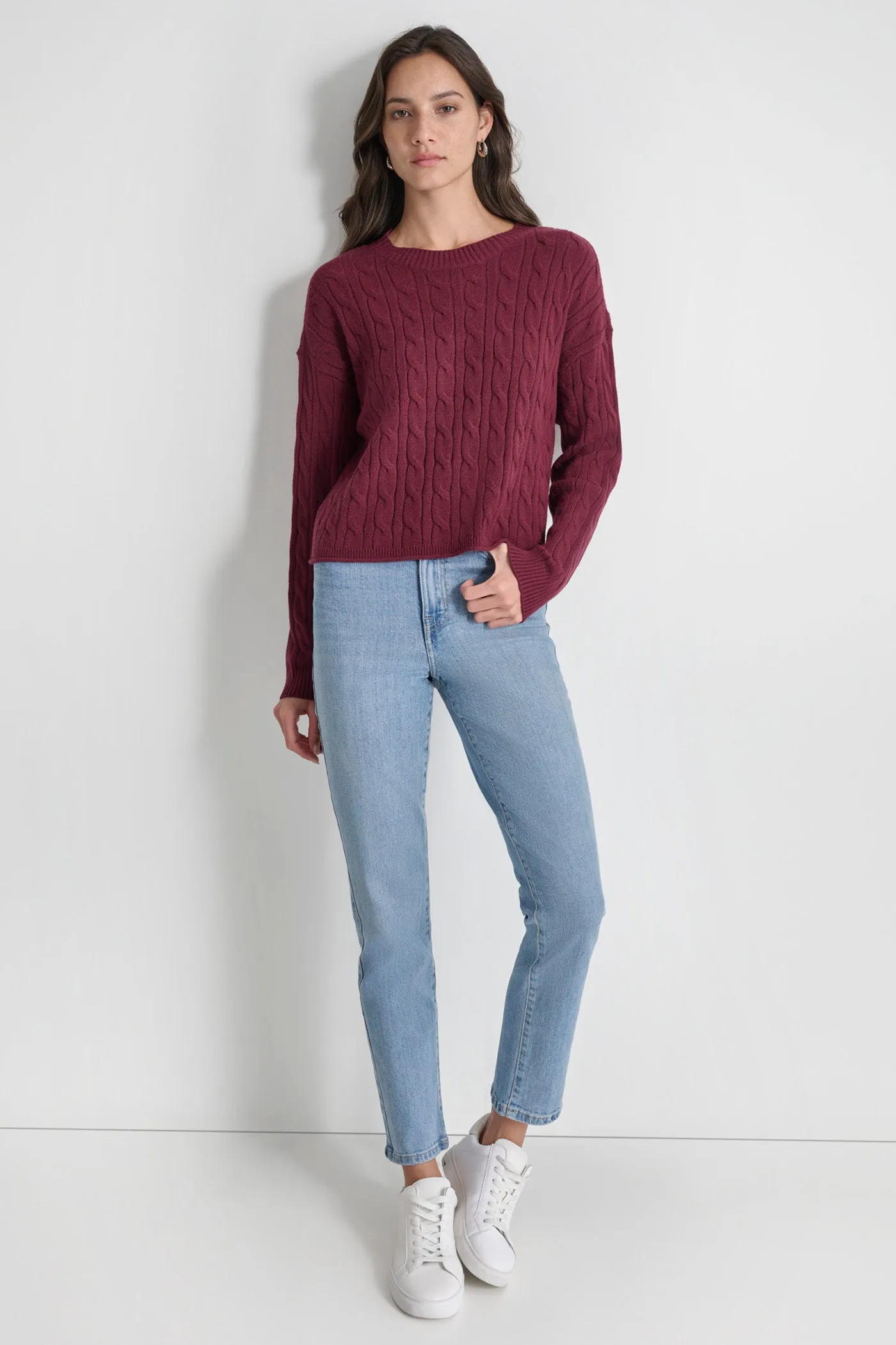 CREW NECK SWEATER sold by DKNY product image thumbnail 3