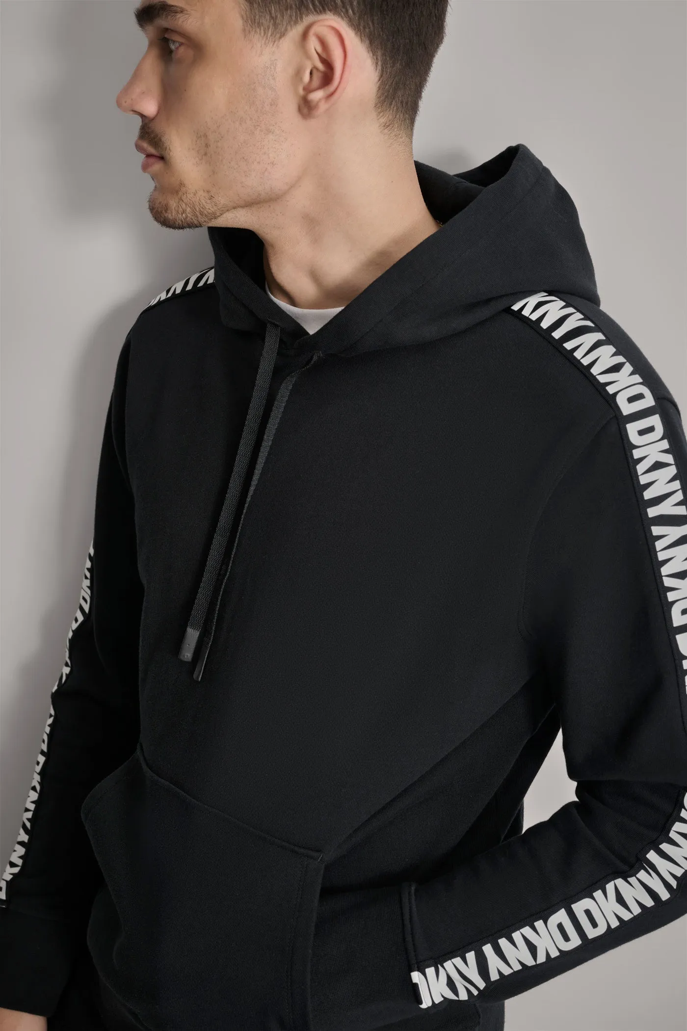 LOGO TAPE HOODIE sold by DKNY product image thumbnail 5