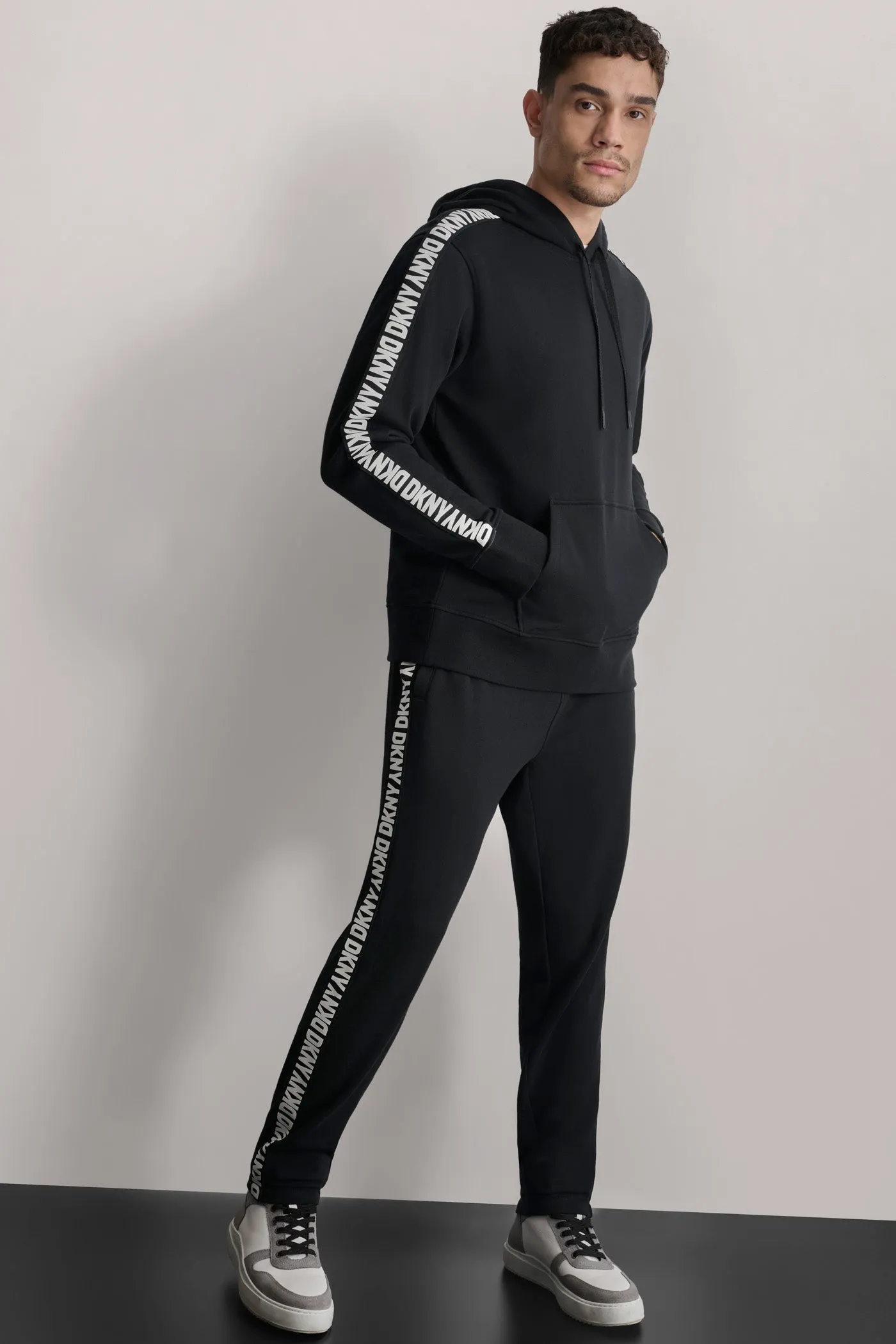 LOGO TAPE HOODIE sold by DKNY product image thumbnail 4