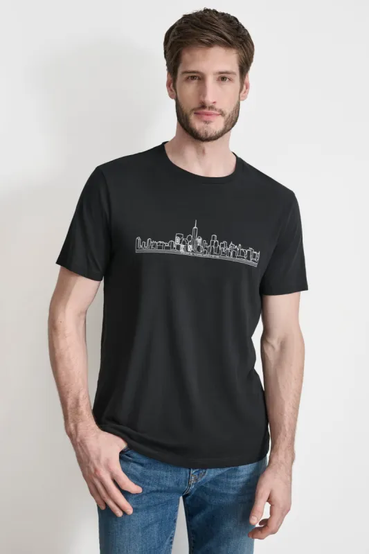 Dkny Cityscape Sketch Tee sold by DKNY
