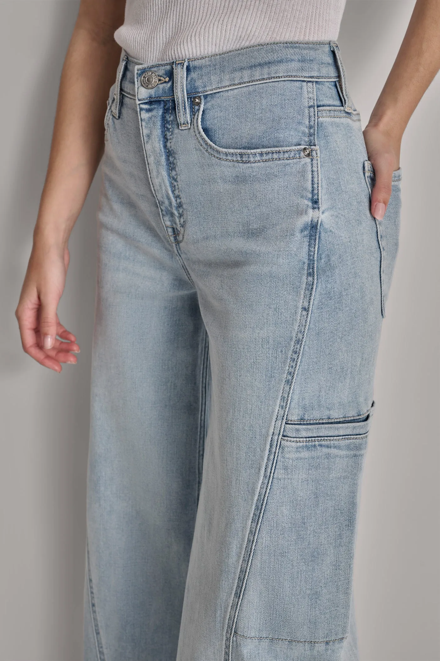 HIGH RISE WIDE LEG FASHION sold by DKNY product image thumbnail 5