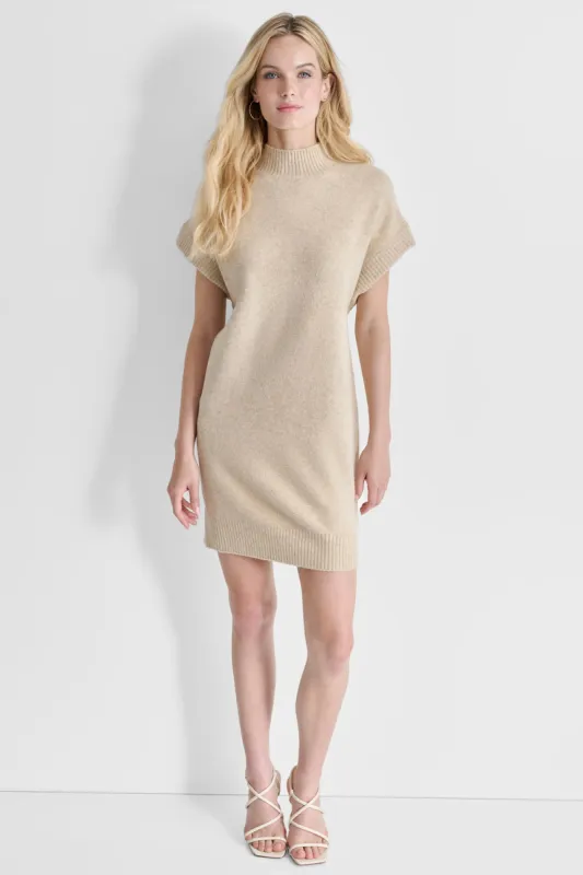 DROP SHOULDER SWEATER DRESS sold by DKNY