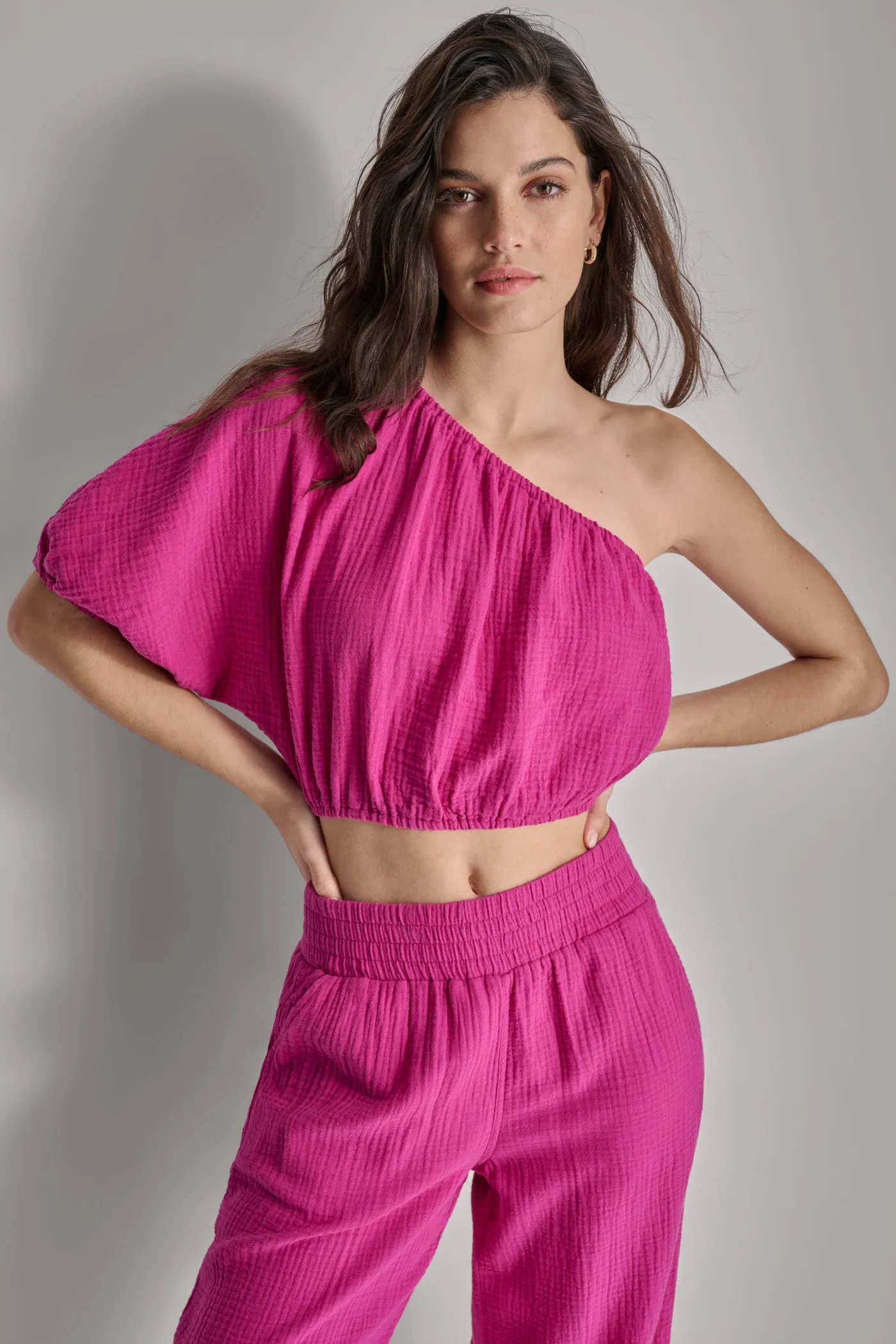 ONE SHOULDER TOP sold by DKNY