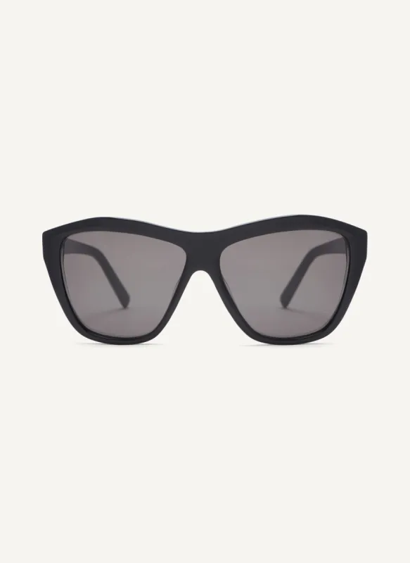 City Native Modern Rectangle Sunglasses made by DKNY