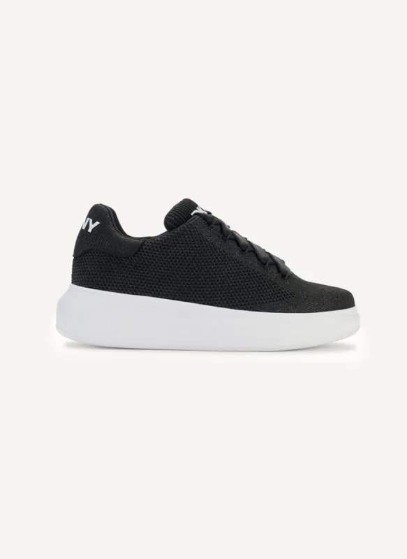 JEWEL KNIT LACE UP SNEAKER sold by DKNY