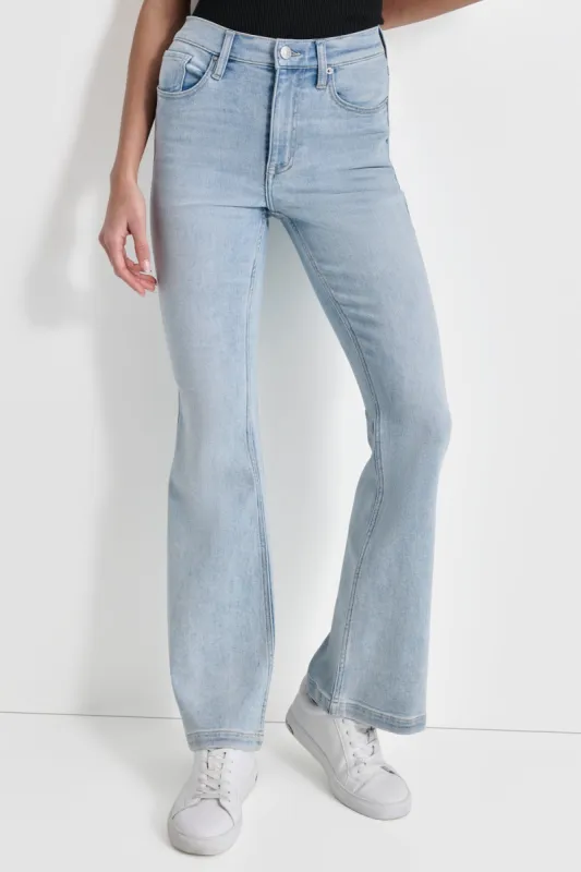 HIGH RISE FLARE JEAN sold by DKNY