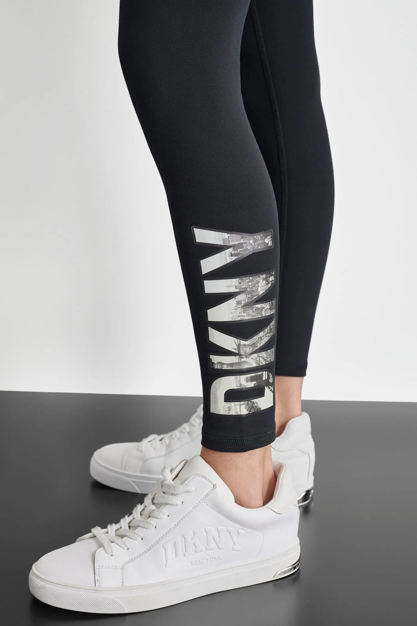 CITYSCAPE LOGO LEGGINGS sold by DKNY product image thumbnail 4