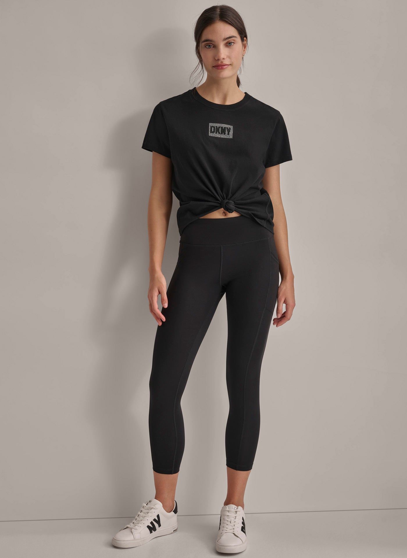 CRYSTAL LOGO TEE sold by DKNY product image thumbnail 4