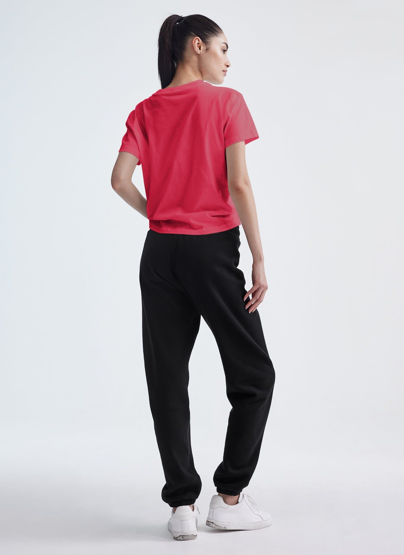 METALLIC BUBBLE LOGO KNOT FRONT TEE sold by DKNY product image thumbnail 2