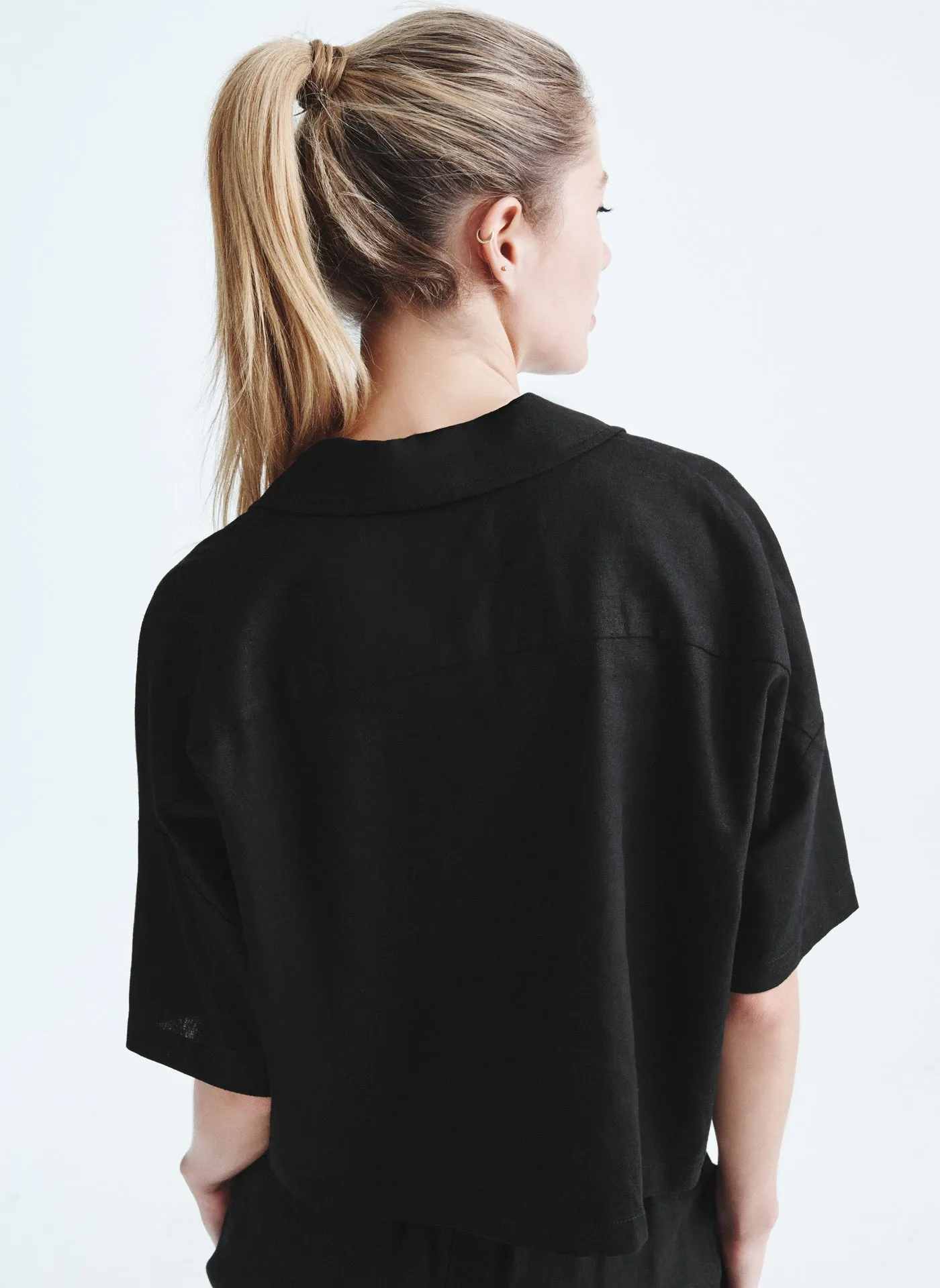 LINEN SHIRT WITH POCKET sold by DKNY product image thumbnail 2