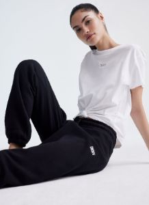 METALLIC BUBBLE LOGO JOGGER sold by DKNY