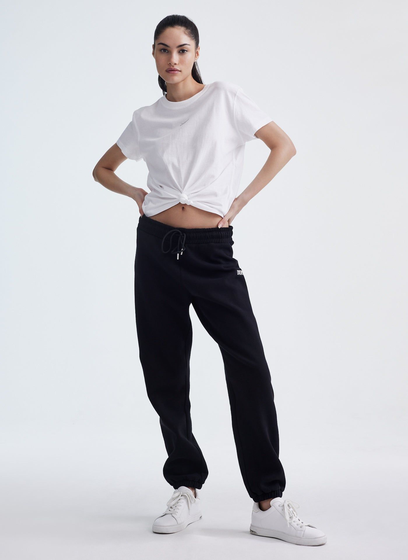 METALLIC BUBBLE LOGO JOGGER sold by DKNY