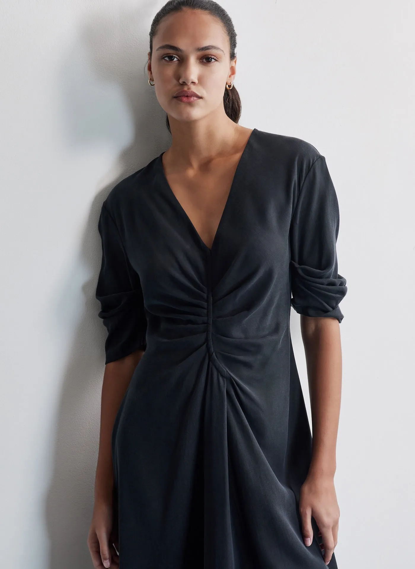 MIDI DRESS WITH SLIT sold by DKNY product image thumbnail 3