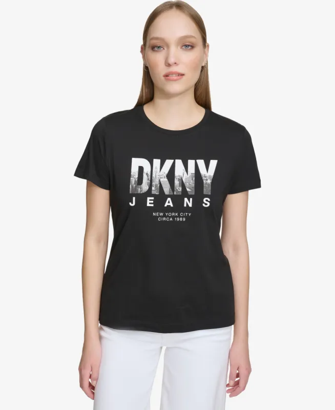 DKNY SKYLINE LOGO T-SHIRT sold by DKNY