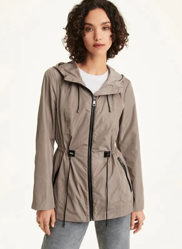 SHELL RAINCOAT sold by DKNY