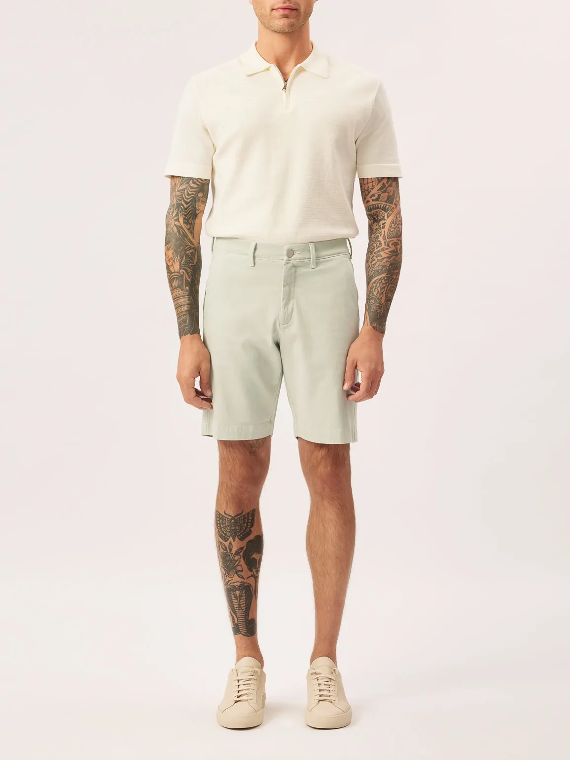 Jake Chino Short | Pale Aqua sold by DL1961