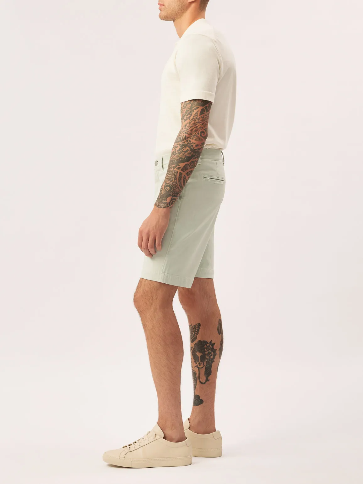 Jake Chino Short | Pale Aqua sold by DL1961 product image thumbnail 2