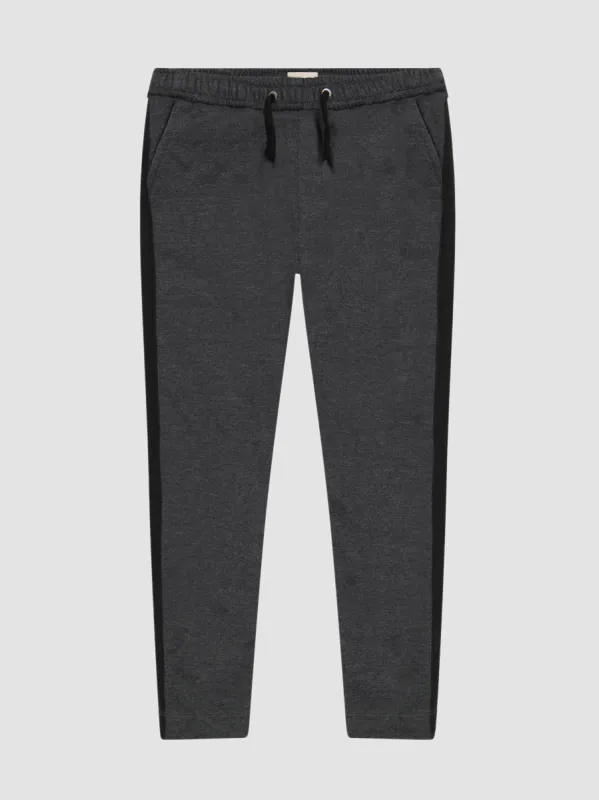 Jackson Jogger | Charcoal Grey Stripe sold by DL1961