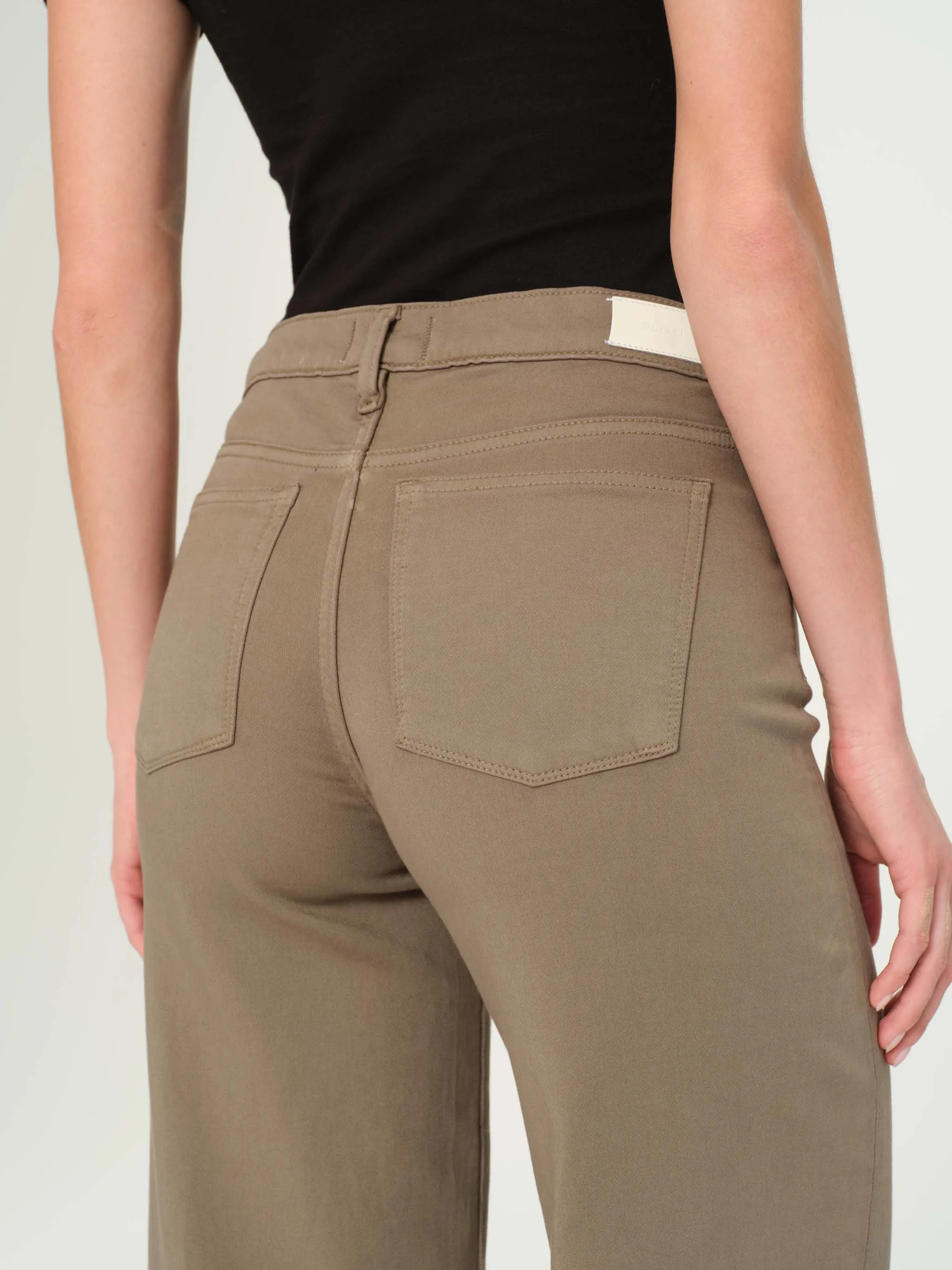 Hepburn Wide Leg High Rise Ankle | Coastal Marsh sold by DL1961 product image thumbnail 2