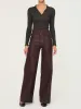 Hepburn Wide Leg High Rise 32" Jeans | Mulberry sold by DL1961